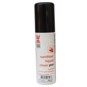 100 ml Sanitizer Liquid Clean PRO - Profesjonalny Preparat do Dezynfekcji Rąk i Powierzchni bez Spłukiwania op. 100 ml (0,1L) - pozwolenie URPL nr 9617/23