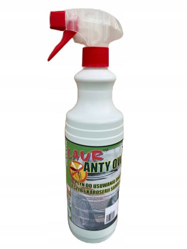 ANTY OWAD Laur Praktik Płyn do usuwania owadów z szyb i karoserii aut 1L Tr