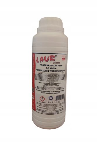 Płyn do mycia posadzek warsztat. LAUR WS-5000 1L