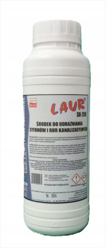 Środek do udrażniania syfon i rur kanaliz soda LAUR Professional SR-250 1kg