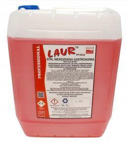 Płyn do gruntownego mycia STALI NIERDZEWNEJ LAUR Professional PP-5010 p. 5L