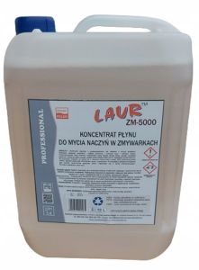 Płyn do zmywarek z systemem auto dozowania LAUR ZM5000 5L GASTRO HORECA