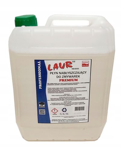 Płyn nabłyszczający do zmywarek gastronomicznych LAUR NB-5000 5L HORECA