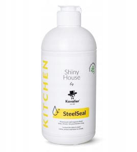 Kavalier Shiny House STEEL SEAL 500ml -  Płyn do czyszczenia i mycia powierzchni stalowych