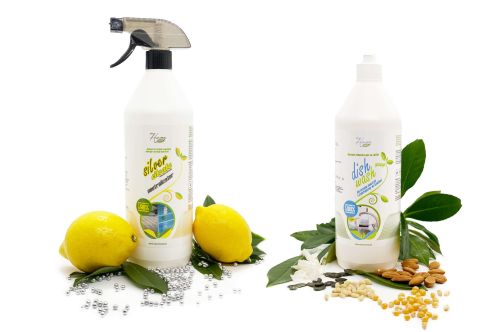 Neutralizator zapachów, który zabija a nie maskuje brzydkie zapachy , oraz Ekologiczny płyn do zmywania naczyń