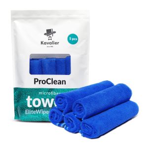 Uniwersalny ręcznik z mikrofibry MIRACLE WIPE Premium - opak. 5 sztuk, 350 g/m² / 41x41cm